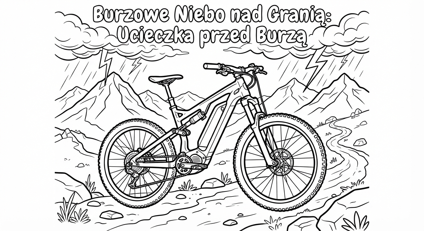 Burzowe Niebo nad Granią: Ucieczka przed Burzą