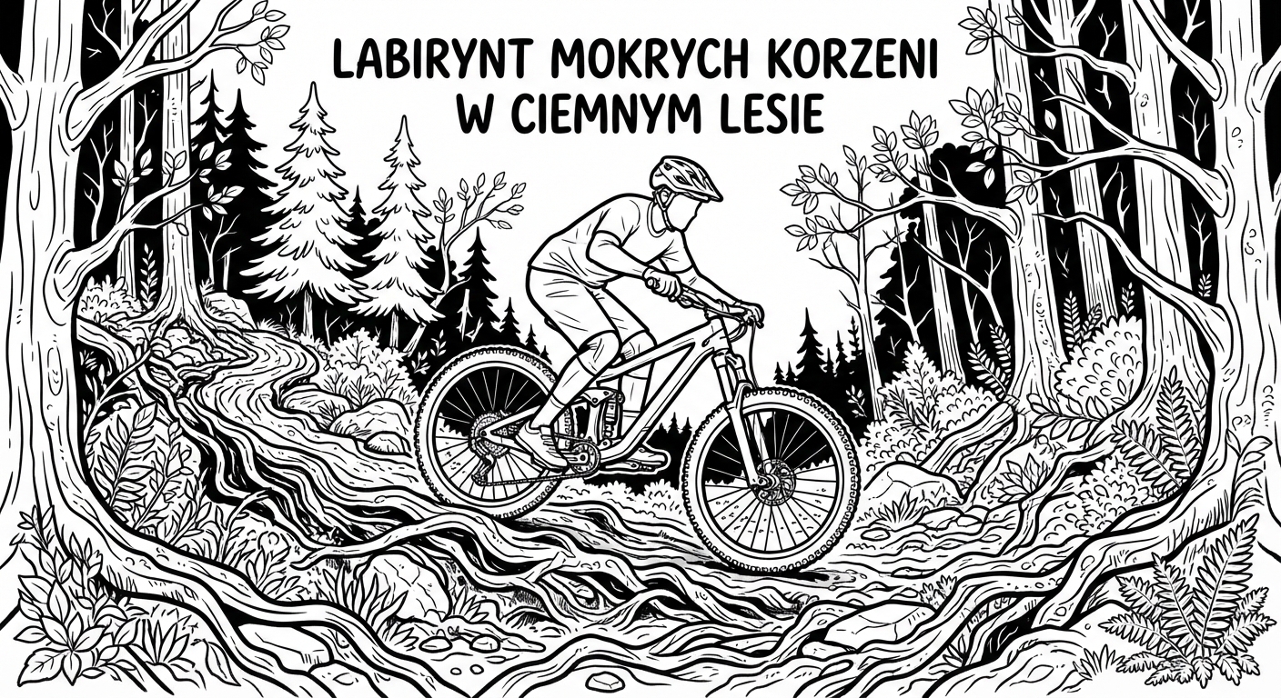 Labirynt Mokrych Korzeni w Ciemnym Lesie