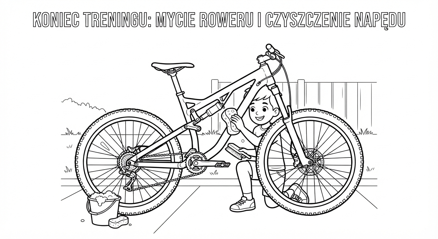 Koniec Treningu: Mycie Roweru i Czyszczenie Napędu
