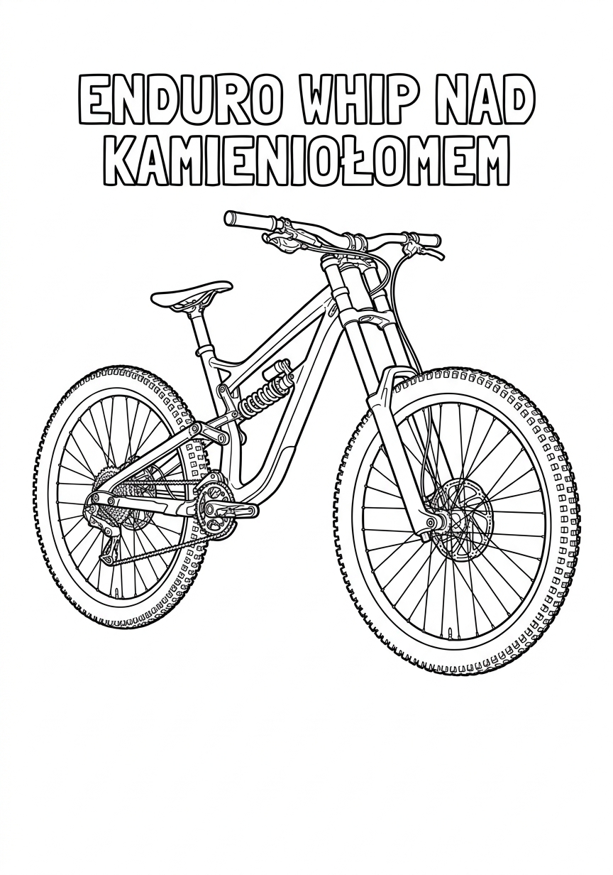 Wielki Skok na Drewnianym Kickerze w Bike Parku
