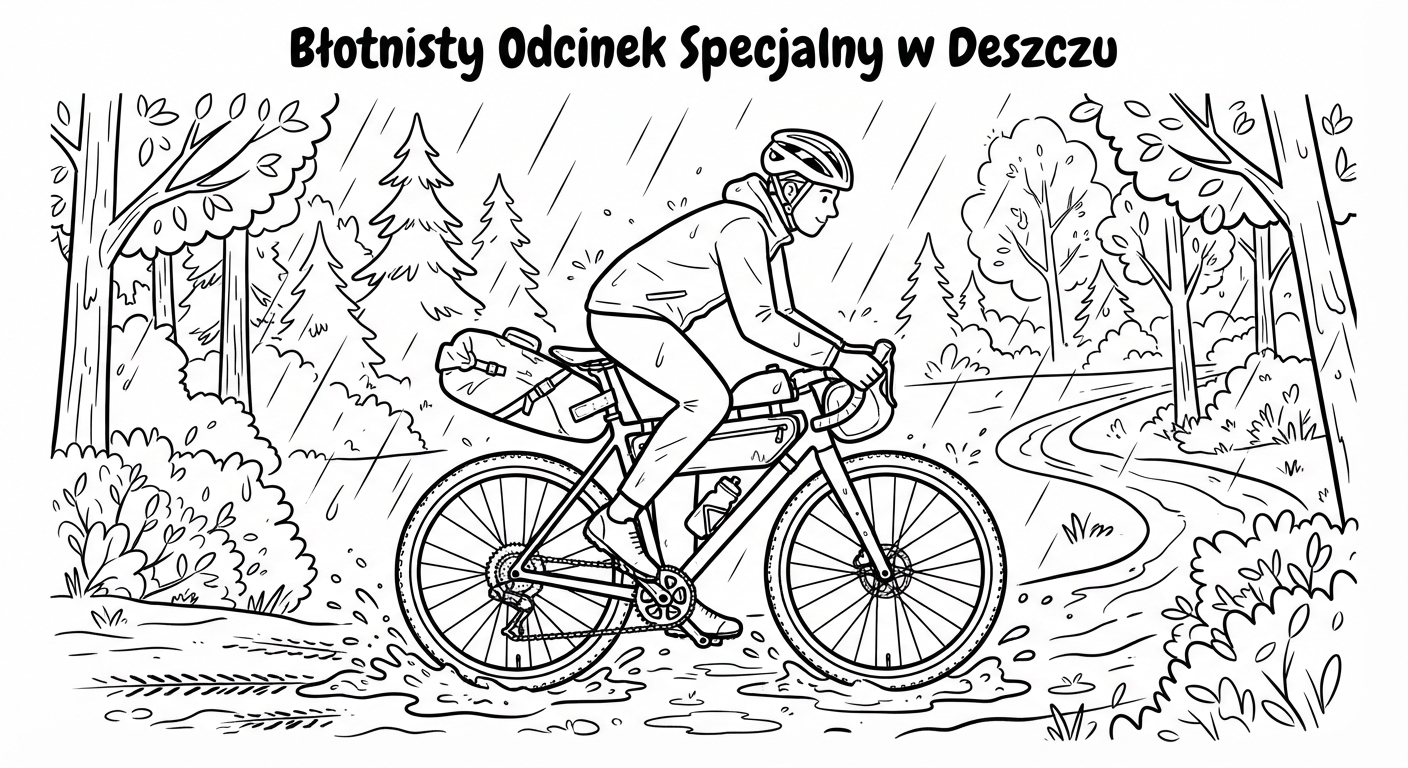 Błotnisty Odcinek Specjalny w Deszczu