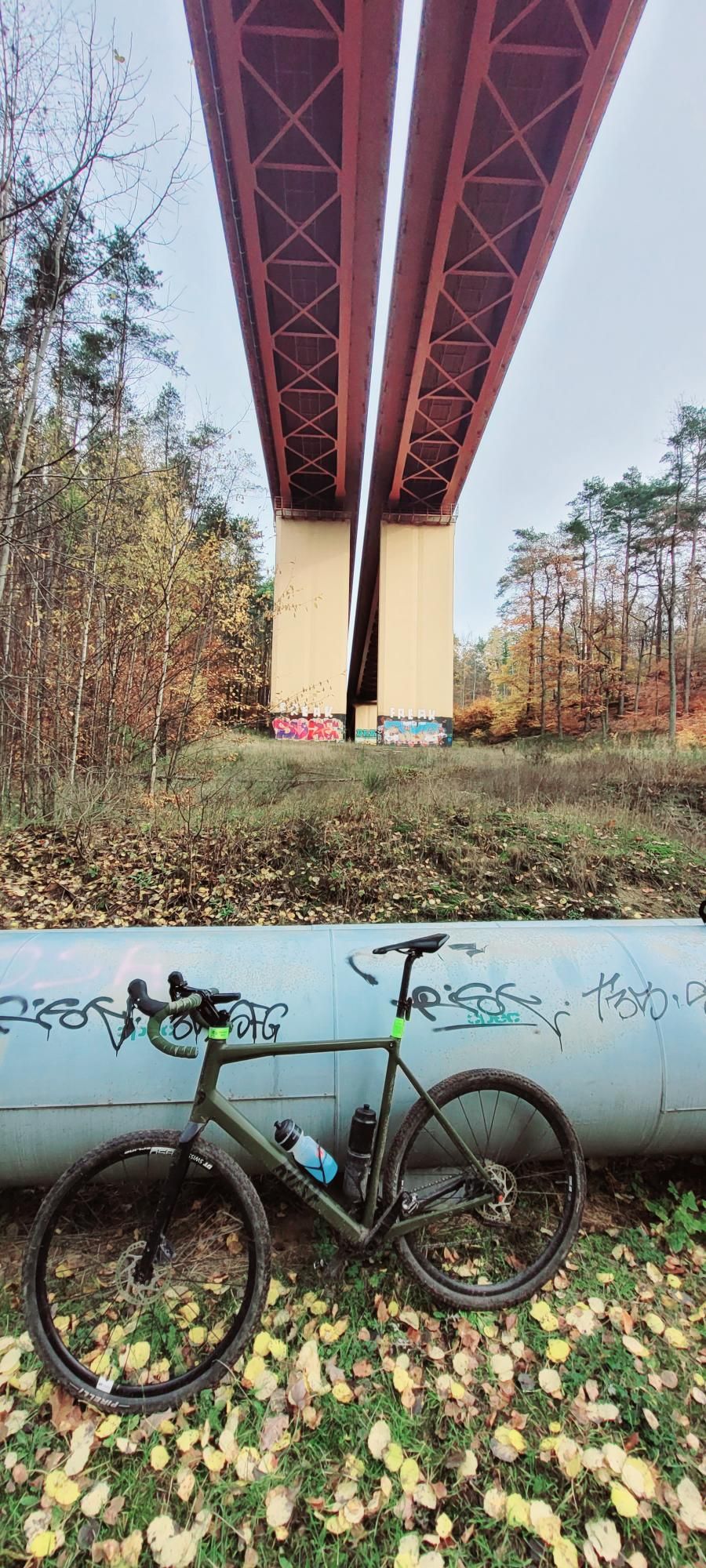 Zdjęcie nr 1 z trasy rowerowej Zgubiłem się w TPK? Jesienny gravel ride Gdańsk - Gdynia, 74 m n.p.m., km 0. Nakręcone Rowerem, data: 10.11.2023, 11:31.