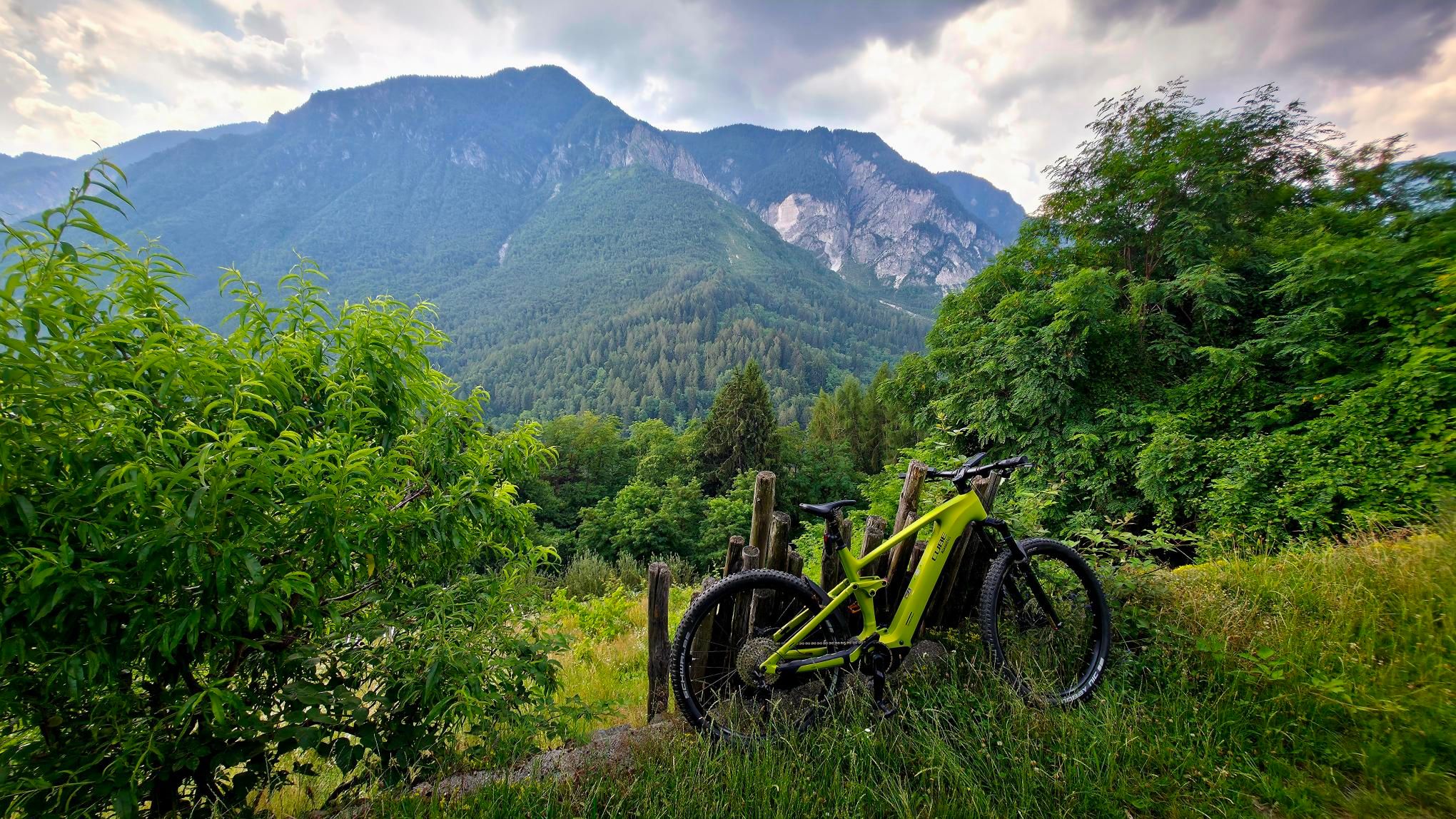Zdjęcie nr 8 z trasy rowerowej Levico Terme E-MTB, 478 m n.p.m., km 39.8. Nakręcone Rowerem, data: 01.07.2026, 10:00.