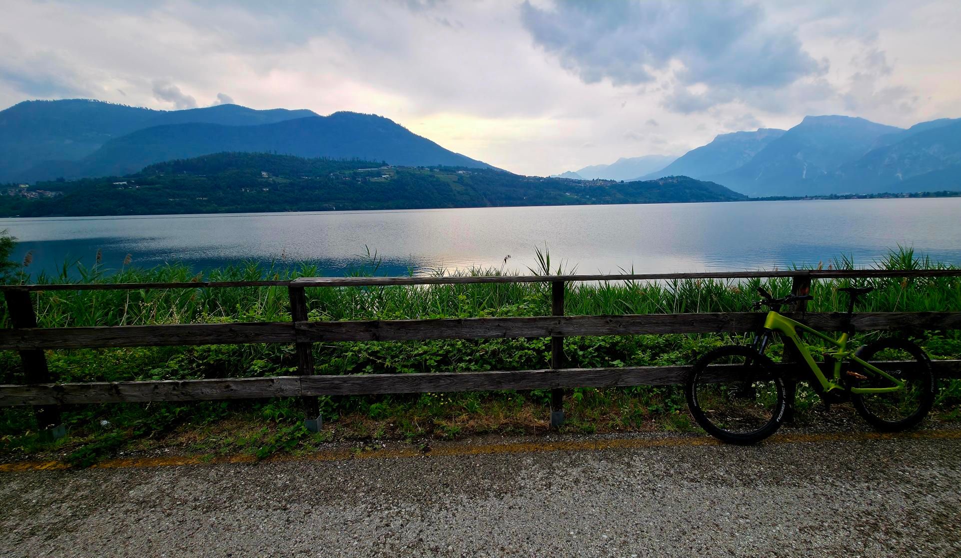 Zdjęcie nr 9 z trasy rowerowej Levico Terme E-MTB, 450 m n.p.m., km 45.5. Nakręcone Rowerem, data: 01.07.2026, 10:00.
